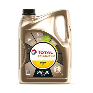 Масло моторное TOTALENERGIES Quartz 9000 Future NFC 5W-30 синтетическое 4 л 10990501 фото