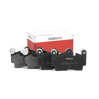 Колодки тормозные задние дисковые к-кт metaco 3010-051 фото