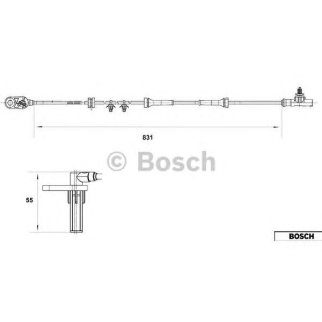Датчик частоты вращения колеса NISSAN: ALMERA TINO 1.8/2.2 dCi 00- фото