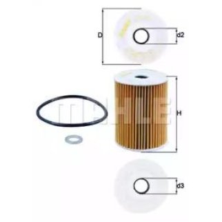 Фильтр масляный KNECHT _OX355D фото