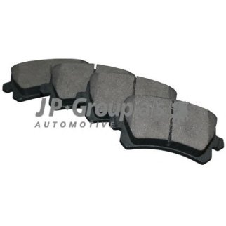 Колодки тормозные задние дисковые к-кт JP Group 1163706610 фото