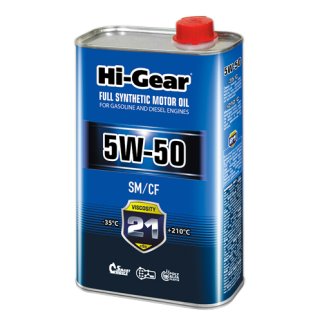 5W-50 SM/CF Масло моторное синтетическое 1л фото