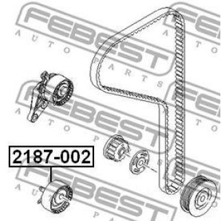 Ролик ГРМ FEBEST 2187-002 фото