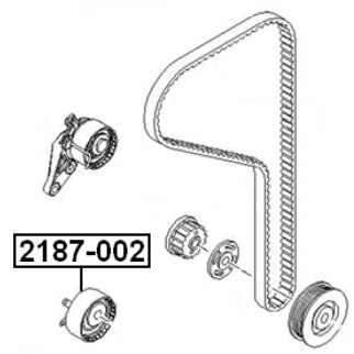 Ролик ГРМ FEBEST 2187-002 фото 2 Ролик ГРМ FEBEST 2187-002 фото 2