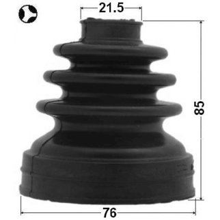 Пыльник ШРУСа внутр. пер FEBEST 0115-ACU35RT фото 2 Пыльник ШРУСа внутр. пер FEBEST 0115-ACU35RT фото 2