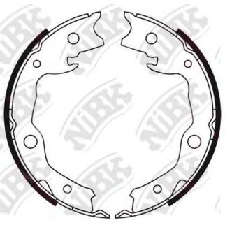 Колодки барабанные к-кт NiBK FN0621 фото