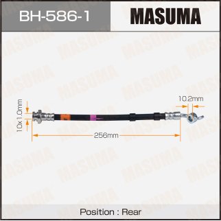 Шланг тормозной Masuma BH-586-1 фото
