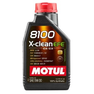 Моторное масло MOTUL 8100 X-сlean EFE 5W-30 1л (109470) 111687 фото