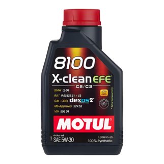 Моторное масло MOTUL 8100 X-сlean EFE 5W-30 1л (109470) 111687 фото