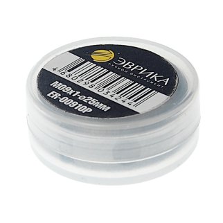 Плашка M09x1-o25мм, в пластиковом футляреЭВРИКА фото 1