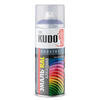 Эмаль универсальная Сигнальный синий 520 мл KUDO KU-05005 фото