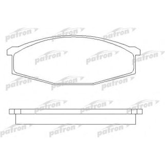 Колодки тормозные PATRON PBP643 фото