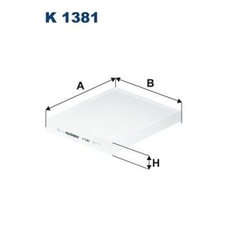 Фильтр салона FILTRON K 1381 фото