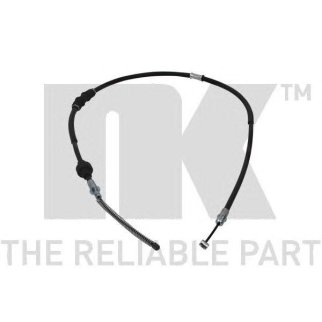 Трос стояночного тормоза задний правый / MITSUBISHI Lancer-VII (дисковые тормоза) 03~ фото