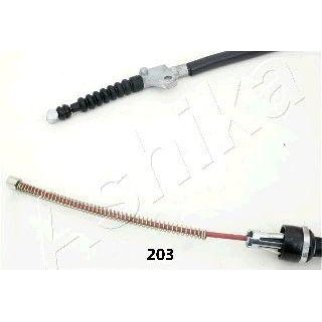 Трос стояночного тормоза левый ashika 131-02-203 фото