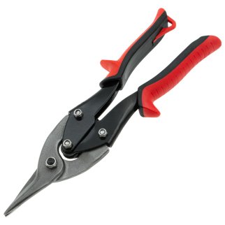 MATRIX 78330 Ножницы по металлу, 250 мм, пряморежущие, обрезиненные рукоятки фото 2