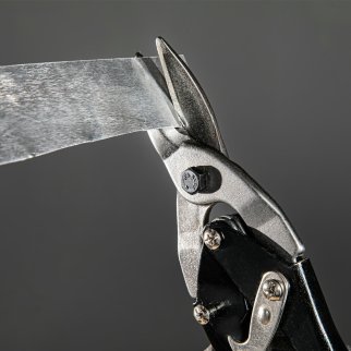 MATRIX 78330 Ножницы по металлу, 250 мм, пряморежущие, обрезиненные рукоятки фото 1