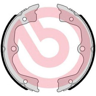 S28518_колодки барабанные ручника! Honda Accord 2.0/2.4/2.2 i-DTEC 08-13 фото