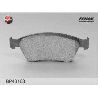 Колодки тормозные передние к-кт Fenox BP43163 фото