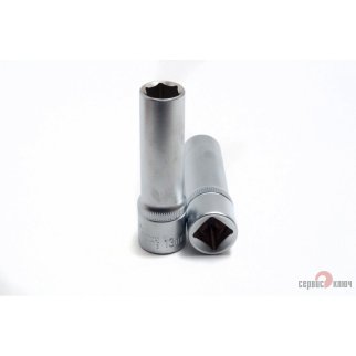 Головка торцевая 13 1/2&quot; 6гр глубокая СЕРВИС КЛЮЧ фото