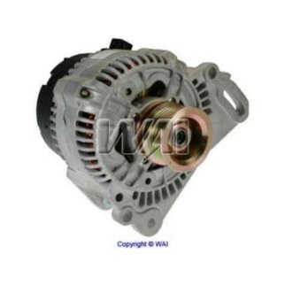 13605N_генератор!90A,14V,6 реб.,с рем.шкивом d=55 mmVW Passat/Golf III/Vento/T4 1.4-2.0 90-01 фото 2