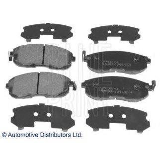 Колодки тормозные передние к-кт Blue Print ADN142140 фото