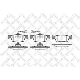 Колодки тормозные STELLOX _1198002SX фото