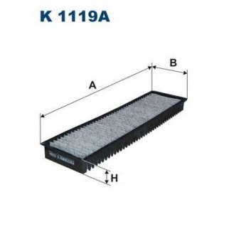 Фильтр салона FILTRON K 1119A фото
