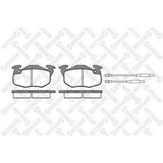 203 034B-SX_колодки дисковые п.! Peugeot 106 1.1-1.5D 91-96, Citroen Saxo 1.1-1.5D 96-02 фото