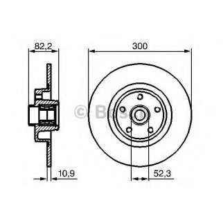 Тормозной диск задний фото