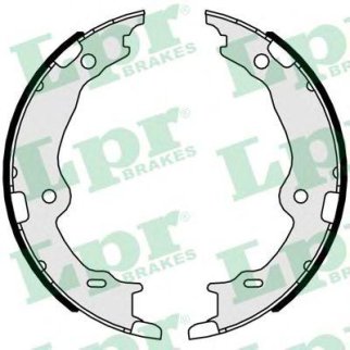 Комплект тормозных колодок стояночная тормозная система фото