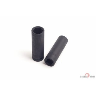 Головка торцевая 17 1/2" 6гр ударная глубокая СЕРВИС КЛЮЧ фото