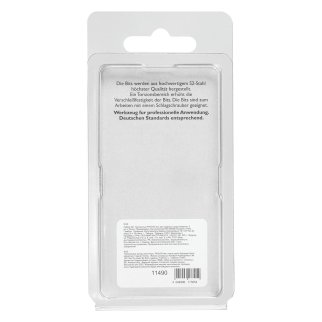 Набор бит торсионных PH2x50 мм, для ударных шуруповертов (5 шт.) GROSS фото 5