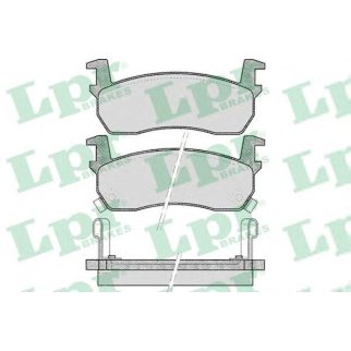Колодки тормозные передние к-кт Lpr 05P516 фото