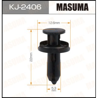 Клипса универс. 2406-KJ (уп.50) MASUMA KJ-2406 фото