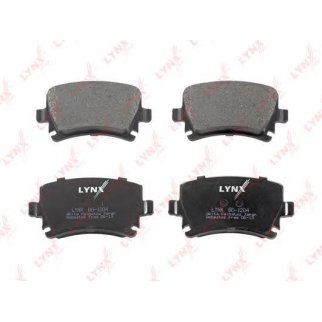 Колодки тормозные задние дисковые к-кт LYNXauto BD-1204 фото