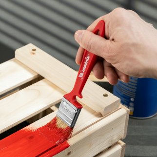 Кисть флейцевая ЭМАЛИ 35x10 мм MATRIX 83351 фото 9