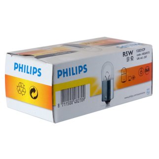 Лампа 12V R5W 5W PHILIPS Premium 1 шт. картон 12821CP фото 1