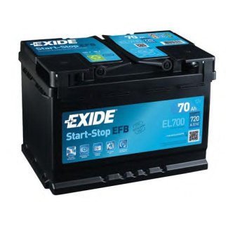 Аккумуляторная батарея EXIDE EL700 фото