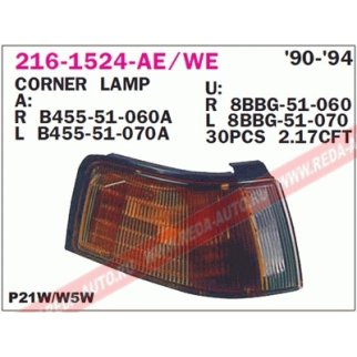 Фонарь указателя поворота прав MAZDA: 323 90-94 фото