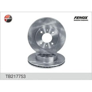 Диск тормозной передний вентилируемый Fenox TB217753 фото