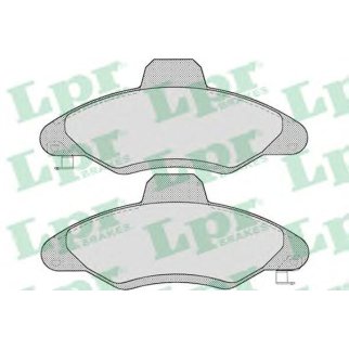 Колодки тормозные передние к-кт Lpr 05P717 фото