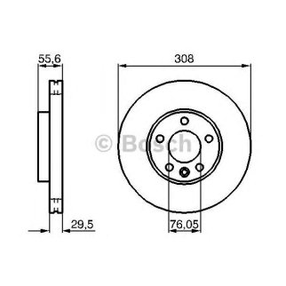 Диск тормозной BOSCH 0 986 479 211 фото