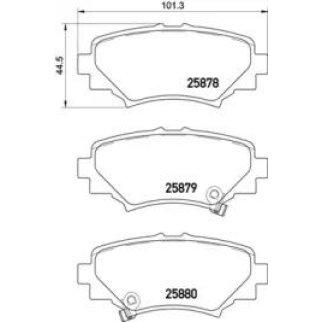 Колодки тормозные к-кт brembo P 49 049 фото
