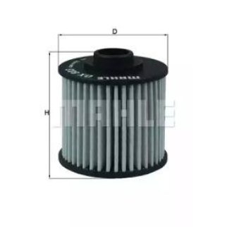 Фильтр масляный MAHLE OX 803 фото