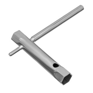 Набор ключей-трубок торцевых, 8 х 17 мм, вороток, оцинкованные, 6шт. SPARTA фото 2