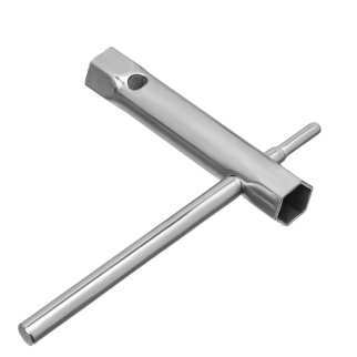 Набор ключей-трубок торцевых, 8 х 17 мм, вороток, оцинкованные, 6шт. SPARTA фото 3