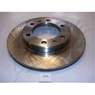 Диск тормозной передний вентилируемый ashika 60-02-234 фото