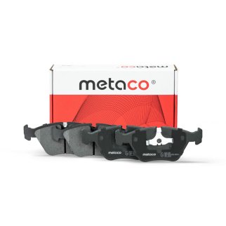 Колодки тормозные передние к-кт metaco 3000-222 фото