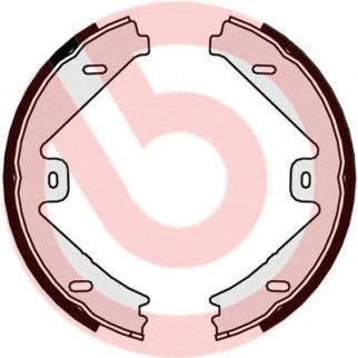 Колодки тормозные стояночного тормоза зад фото